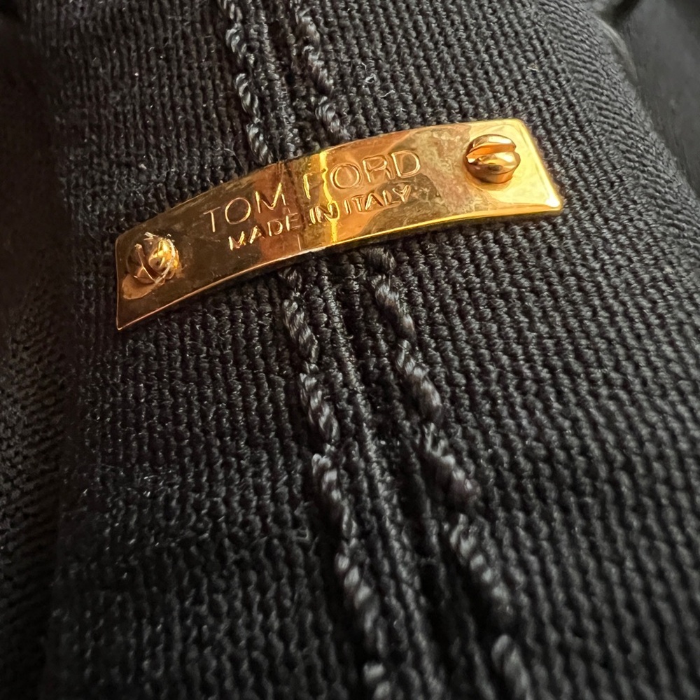 TOM FORD Canvas Over The Knee Boots Sz 38 US 7 - Picture 13 of 16